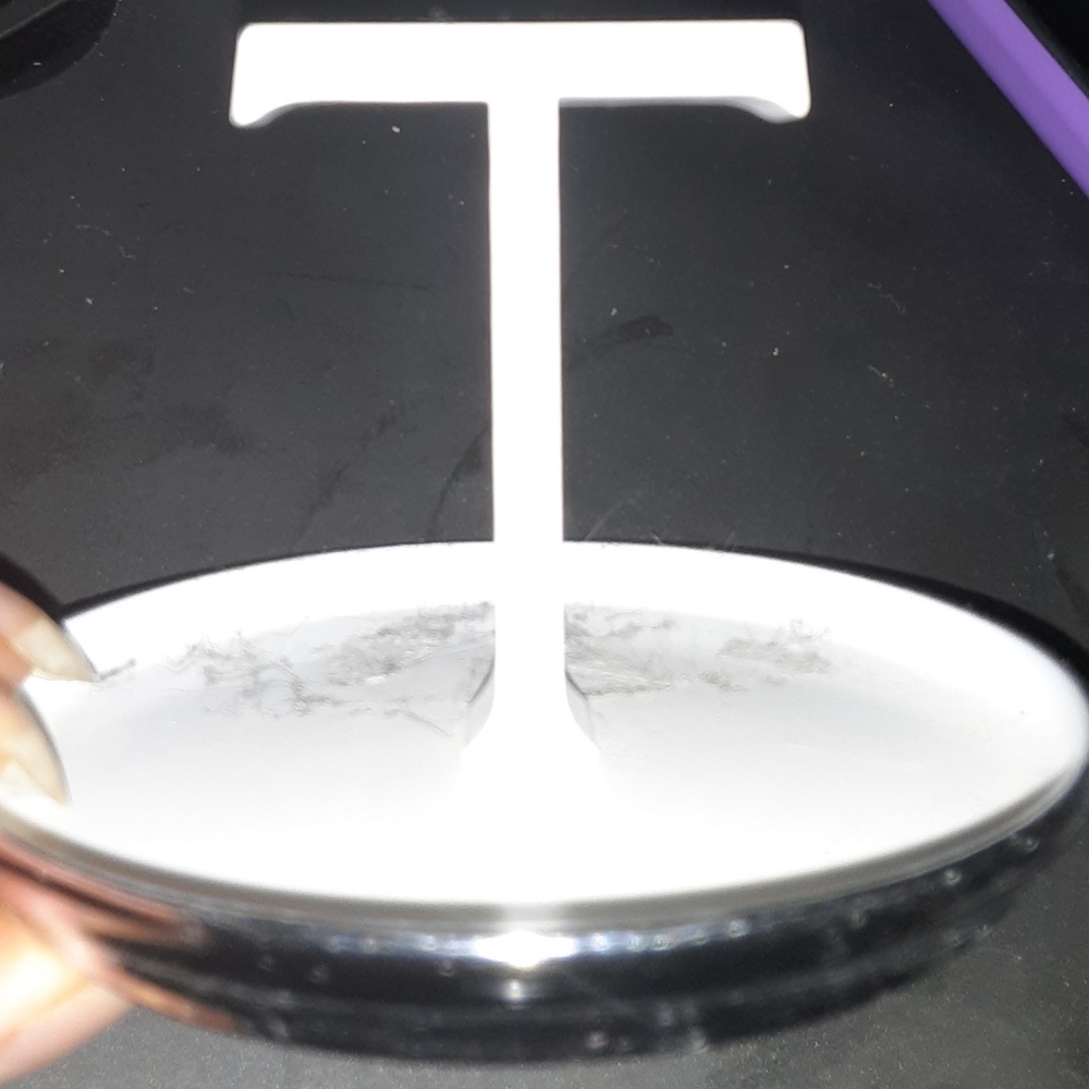 Letter T ring holder/trinket dish